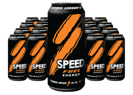 24 Pack Speed Energy Fuel Robby Gordon Energy Drink Orange
