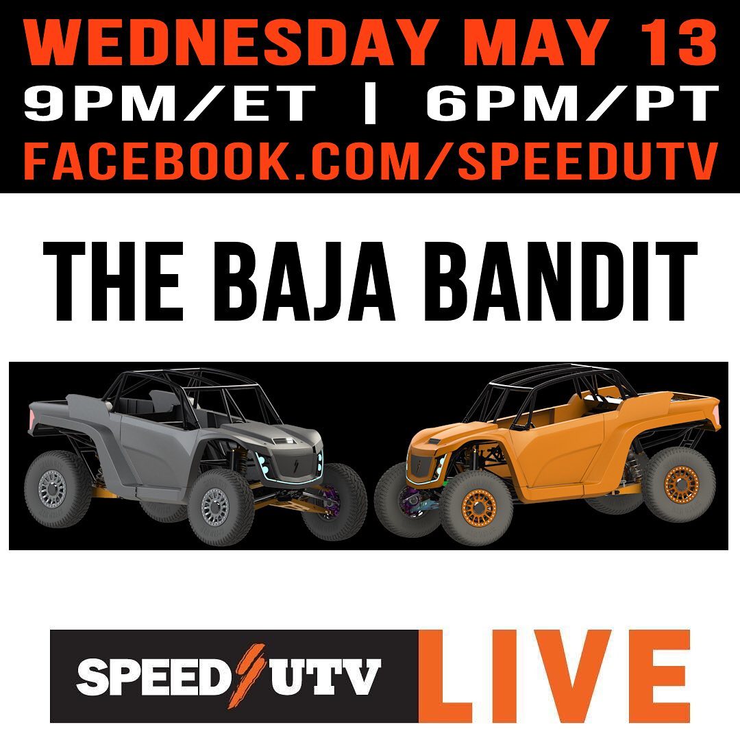 Tonight 9pm/et 6pm/pt robbygordon talks about the new speedutv utv 